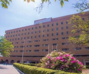 Fachada del hospital Universitario Fernando Troconis.