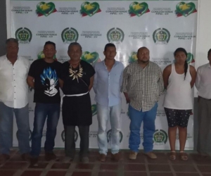En total, nueve personas fueron capturadas.