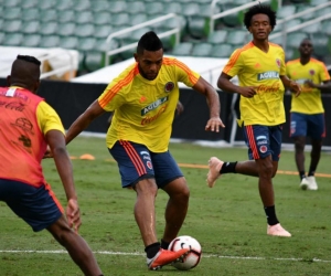 Entrenamiento de la Selección Colombia.