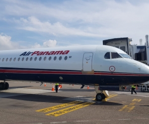 El vuelo cubrió la ruta Ciudad de Panamá - Santa Marta - Ciudad de Panamá.