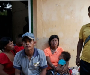 La familia indígena Yukpas.