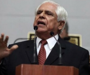  El presidente del Parlamento venezolano, el opositor Omar Barboza.