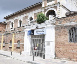 Hospital General de Barranquilla donde murió el joven de 16 años.