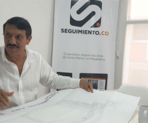 Beto Riascos, promotor del proyecto de la remodelación del Eduardo Santos.