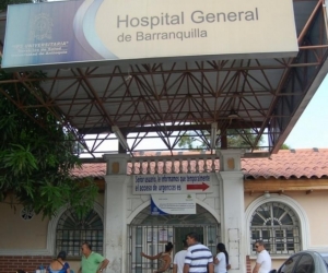  El delincuente herido llegó por sus medios al Hospital General de Barranquilla. 