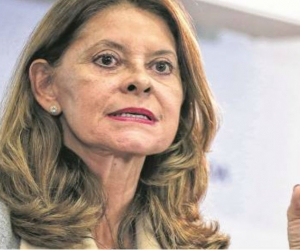 La Vicepresidenta Marta Lucía Ramírez. 