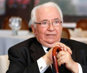 El expresidente de Colombia, Belisario Betancur.