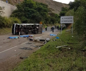 Bus accidentado