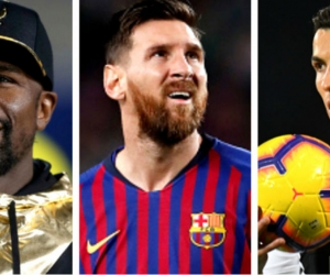 Los 3 deportistas que encabezan la lista de Forbes