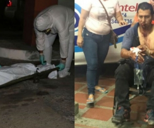 Referencia - Herido en atentado criminal, Fernando Muñoz.