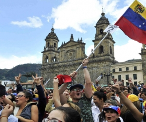 Venezolanos en Colombia.