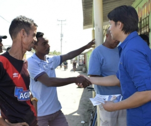 Rubén Jiménez, candidato a la Cámara de Representantes por el Magdalena.