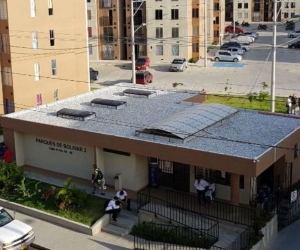 La comunidad del conjunto Parques de Bolívar se quejó por que no recibió a tiempo la información. 