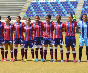 Unión Magdalena femenino se alista para el primer clásico costeño de fútbol femenino.