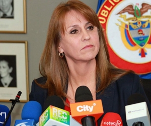 La ministra de Trabajo, Griselda Janeth Restrepo Gallego.