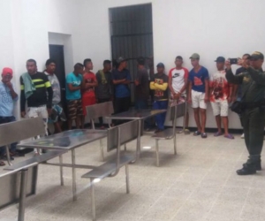 Venezolanos detenidos. 