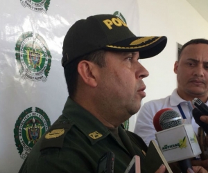 Comandante de la Policía del Magdalena, coronel John Jairo Rodríguez.