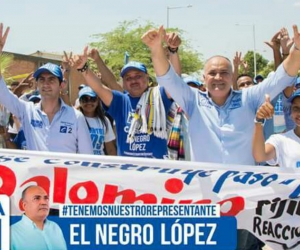 Prensa Jorge Luis López Jorge Luis ‘el negro’ López, confía en el respaldo de su gente, quienes desde el inicio de su carrera política han depositado su voto para ver un Magdalena diferente.