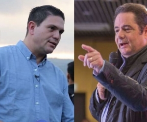 Juan Carlos Pinzón y Germán Vargas Lleras.