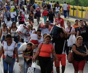 El triste éxodo de los venezolanos a Colombia