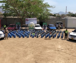 Incautaron de 800 galones de combustible de procedencia extranjera.