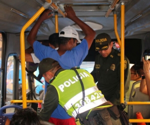 Operativos para reducir la inseguridad en Santa Marta.