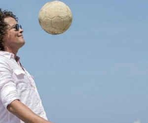 Carlos Vives es un fanático del balompié.