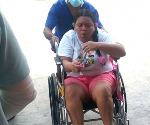 Laura Fontalvo fue atendida en la Clínica Bahía.