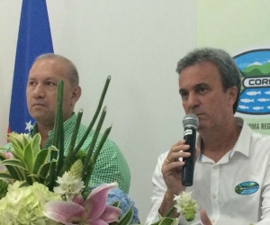 El director de Corpamag, Carlos Fransisco DíazGranados, agradeció la presencia de los asistentes.