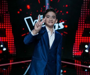Jorge Nasra, participante de la Voz Kids.