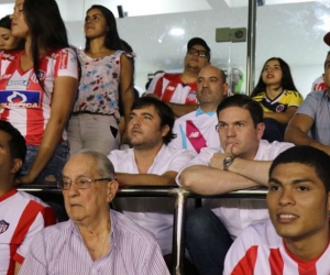 Juan Carlos Pinzón durante el partido que Junior empató contra Boca Juniors.