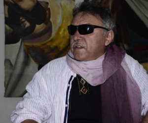 Zeuxis Pausias Hernández Solarte, conocido como Jesús Santrich, está en la Fundación Caminos de Libertad.