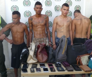 'LOS MOCHILEROS', BANDA DEDICADA AL HURTO DE BUSETAS EN SANTA MARTA. 