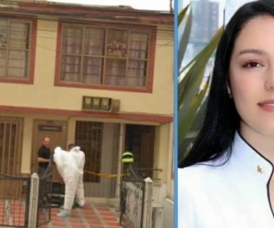 María Manuela Giraldo Montes, asesinada en esta vivienda de la capital de Caldas.