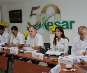 Aspecto de la reunión del Ocad desarrollada en la ciudad de Valledupar.