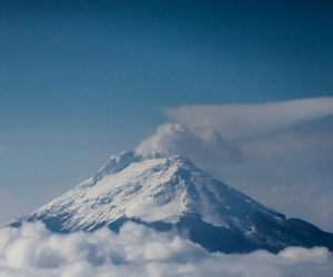 Volcán Nevado del Ruiz, Colombia.