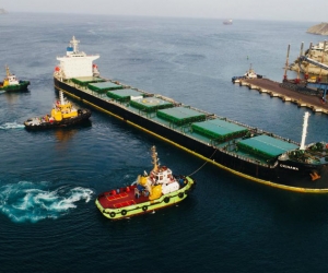 El Puerto de Santa Marta rompió un nuevo récord nacional al recibir el buque con mayor carga de importación.