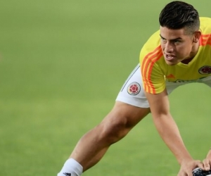 James Rodríguez, en duda para debut de Colombia en el Mundial.