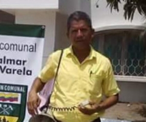 Luis Barrios Machado, presidente de Asocomunal de Palmar de Varela.