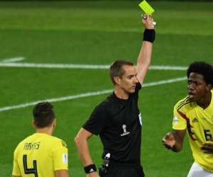 Mark Geiger durante el partido de la Selección.