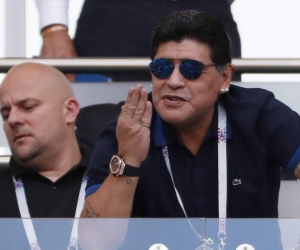 Diego Maradona, exjugador argentino. 