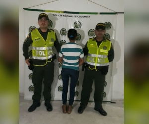 Policía del Magdalena Blanca Ortíz, presunta asesina de su exmarido en Fundación, Magdalena.