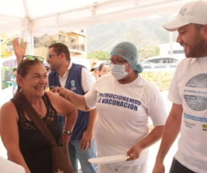 III Jornada Nacional de Vacunación se desarrolló en el corregimiento de Taganga.