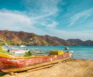 Bahía de Taganga.