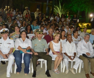 Homenaje a  Simón Bolívar en la Quinta de San Pedro Alejandrino.