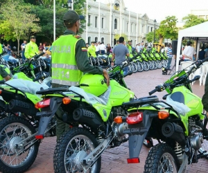 Dotación de motos para la MeSan.