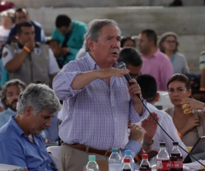 Guillermo Botero, Ministro de Defensa. 