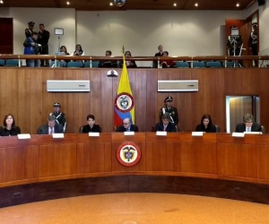  Sesión de la Corte Constitucional. 