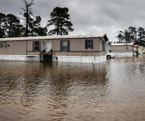 Inundaciones ocasionadas por 'Florence'.