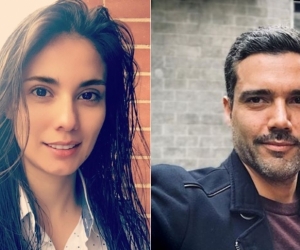 Eileen Moreno y Alejandro García, actores.